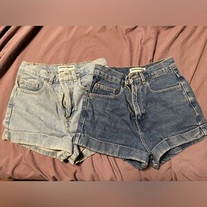 American Apparel Denim Shorts